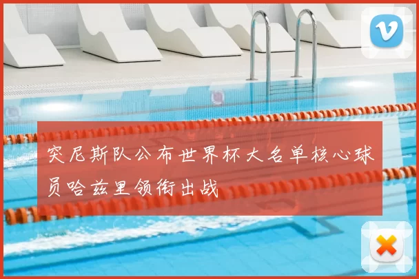 突尼斯队公布世界杯大名单核心球员哈兹里领衔出战