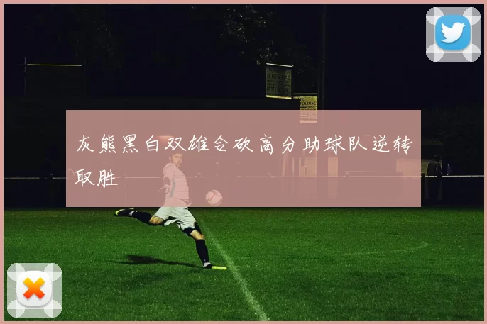 灰熊黑白双雄合砍高分助球队逆转取胜